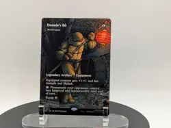 MTG Donnie's Bo Shadowspear SHOWCASE NON-FOIL #0017 TMNT PZA NM Rare - Image 1