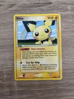 Pokemon Pichu Power Keepers Set Card 21/108 - Image 1