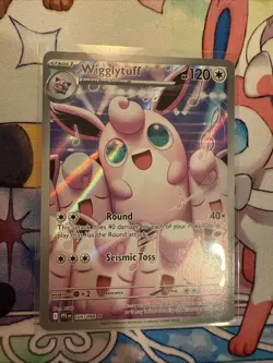 Pokemon TCG Wigglytuff 105/94 Phantasmal Flames Illustration Rare MINT/Near Mint - Image 1