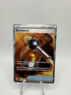 Pokemon TCG Blowtorch Trainer Item Full Art Secret Rare 117/94 Phantasmal Flames - Image 1