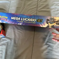 Set of 2 - Pokemon TCG Mega Lucario ex Figure Collection Box Factory Sealed - Image 5