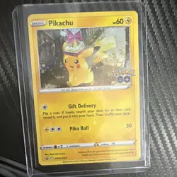 Pokemon TCG SWSH Promo Pikachu SWSH234 Holo 60 HP Sword & Shield - Image 1