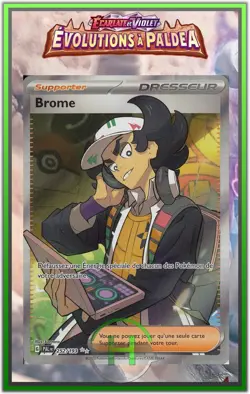 Brome - EV2:Evolutions a Paldea - 252/193 - Carte Pokemon Francaise Neuve - Image 1