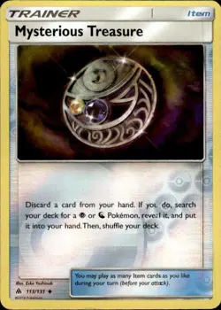 Pokemon Reverse Holo Mysterious Treasure SM - Forbidden Light 113/131 LP - Image 1