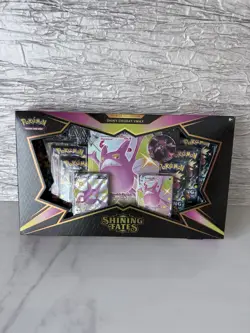 Pokemon TCG SHINY CROBAT VMAX Shining Fates Premium Collection (NEW) 820650808715 - Image 1
