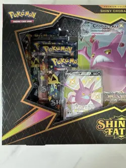Pokemon TCG SHINY CROBAT VMAX Shining Fates Premium Collection (NEW) 820650808715 - Image 2