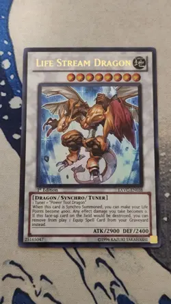 YuGiOh! Life Stream Dragon - EXVC-EN038 - Ultra Rare 1st Edition LP - Image 1