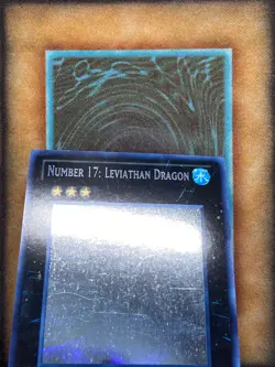 Yugioh Number 17: Leviathan Dragon GENF-EN039 Ghost Rare 1st Ed LP - Image 3