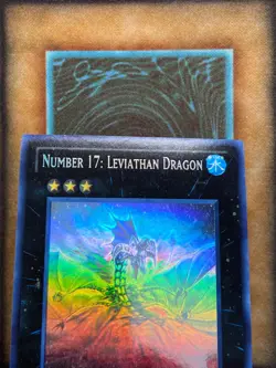 Yugioh Number 17: Leviathan Dragon GENF-EN039 Ghost Rare 1st Ed LP - Image 5