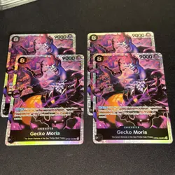 OP06-086 Gecko Moria - Super Rare - One Piece TCG English SR - X4 Playset - Image 1
