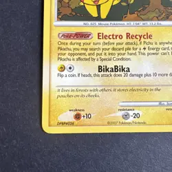 Pikachu 94/123 Mysterious Treasures Non Holo Pokemon Card - Image 5