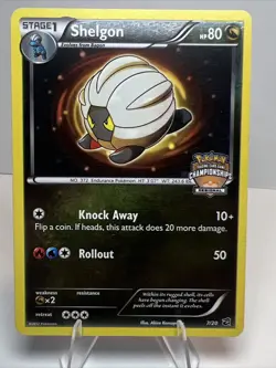 MP- Shelgon 7/20 Regional Championships 2012 Stamped Reverse Holo Pokemon Card - Image 1