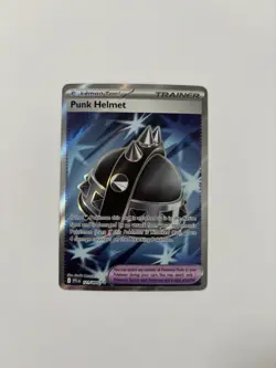 Punk Helmet 121/94 Pokemon Trainer Card Phantasmal Flames - Image 1