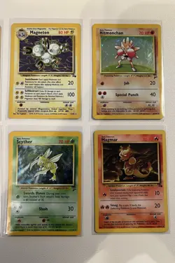 Lot of 10 pokemon cards Holo & Ordinary . Three 1st Edition . 1999 Edition - Image 3