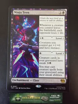 Ninja Teen - Teenage Mutant Ninja Turtles - Magic the Gathering 0067 Enchantment - Image 1