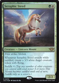 Seraphic Steed Outlaws of Thunder Junction Foil - Image 1
