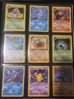 Pokemon TCG 1st Edition Team Rocket 83/82 Complete Set - Image 3