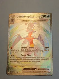 Pokemon Paradox Rift Garchomp ex 245/182 Special Illustration Rare - Image 2