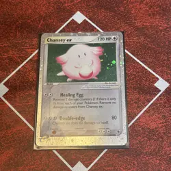 Pokemon TCG Chansey ex EX Ruby & Sapphire 96/109 Ultra Rare Holo - Swirl - LP - Image 1