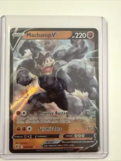 Pokemon TCG - Machamp V - Astral Radiance - 072/189 - Half Art Holo - Mint - Image 1