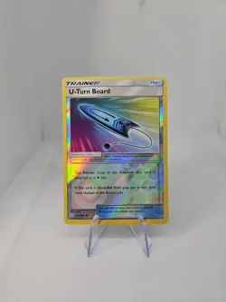 U-Turn Board 211/236 SM Unified Minds Reverse Holo Pokemon TCG - Image 1