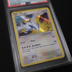 2016 POKEMON XY BLACK STAR PROMO BREAK EVOLUTION BOX #XY156 LUGIA-HOLO PSA 8 - Image 3