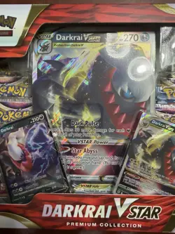 Pokemon Darkrai VSTAR Premium Collection Box - Image 4