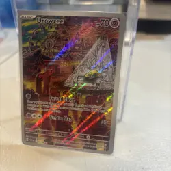 Pokemon TCG Drowzee Scarlet & Violet Base Set 210/198 Illustration Rare Holo - Image 3