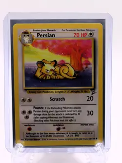 Pokemon TCG Base Set 2 Persian 56/130 Regular Mint - Image 1
