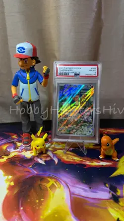 2023 Pokemon SVP EN #044 Charmander Obsidian Flames ETB PSA 8 - Image 1