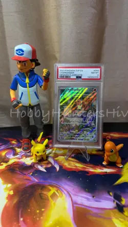 2023 Pokemon SVP EN #044 Charmander Obsidian Flames ETB PSA 8 - Image 3