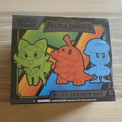 Pokemon Scarlet & Violet Paldea Evolved Elite Trainer Box—English - Image 1