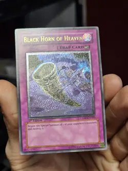 Yugioh: Black Horn Of Heaven - CDIP-EN060 - Ultimate Rare - Unlimited - LP - Image 3
