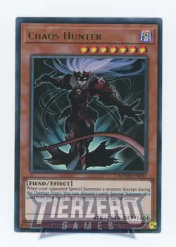 Yugioh Chaos Hunter MAMA-EN051 Ultra Rare 1st Edition Near Mint - Image 1