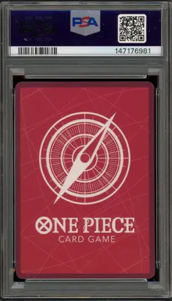 One Piece CCG Monkey.D.Luffy Dodgers X One Piece Night EB02-010 PSA 10 Gem Mint - Image 2