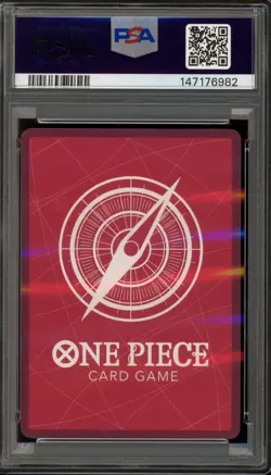 One Piece CCG Monkey.D.Luffy Dodgers X One Piece Night EB02-010 PSA 10 Gem Mint - Image 2