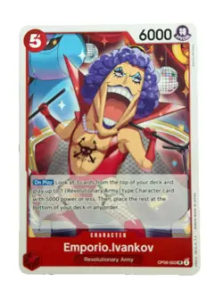 New: One Piece CCG Emporio.Ivankov OP06-003 Wings of the Captain Regular UC - Image 1