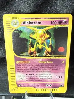 Alakazam H1/H32 Skyridge Holo Rare Pokemon Card - Image 4