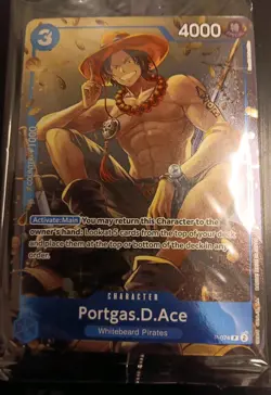 Portgas.D.Ace (Tin Pack Set Vol. 2) P-074 One Piece Promotion Cards Foil - Image 1