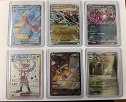 Pokemon EX V Card Lot (6 Cards) Dragapult Milotic Cinderace NM - Image 1