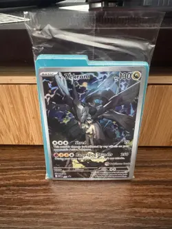 Pokemon N’s Zekrom 031 Promo Pokemon Center Stamped SEALED Two Cards W/ Dividers - Image 1