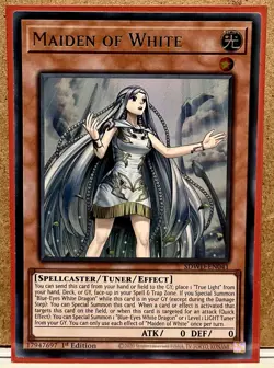 Maiden of White [SDWD-EN041] Ultra Rare 1st Edition Mint Yu-Gi-Oh! Card - Image 1