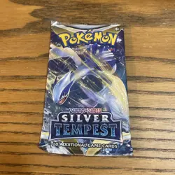 Pokemon TCG Silver Tempest Booster Pack - 10 Cards Sword & Shield SEALED - Image 1