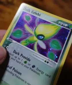 Dark Celebi 4/101 Hidden Legends Holo Rare Pokemon Card VLP - Image 3
