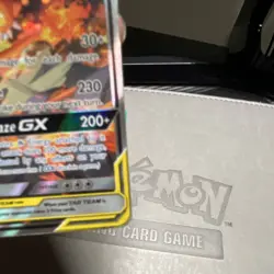 Pokemon Reshiram & Charizard GX TAG TEAM Promo Holo Card SM201 Sm 270HP - Image 4