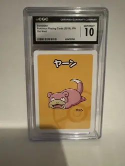 CGC Gem Mint 10 Slowpoke Playing Card 2019 Japanese Old Maid - Image 1