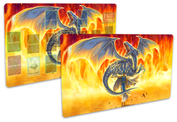 No.3340 TCG CCG Custom Playmat Kaiba Seto Blue Eyes White Dragon Card Game Mat - Image 1