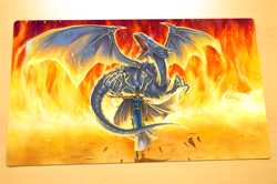No.3340 TCG CCG Custom Playmat Kaiba Seto Blue Eyes White Dragon Card Game Mat - Image 3
