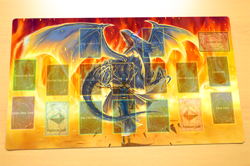 No.3340 TCG CCG Custom Playmat Kaiba Seto Blue Eyes White Dragon Card Game Mat - Image 4