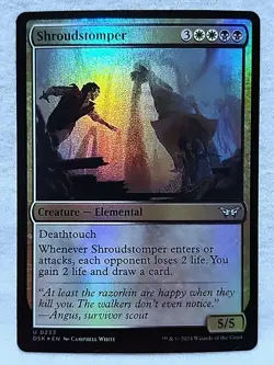 Shroudstomper 0233/276 Foil Uncommon Duskmourn House of Horror - Image 1
